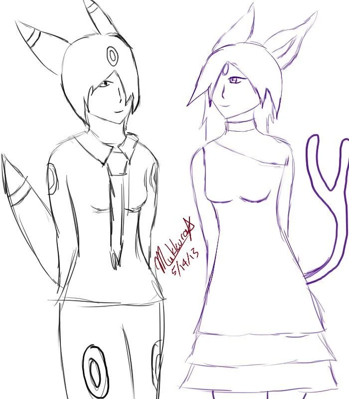 Umbreon Coloring Pages 23