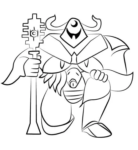 Undertale Coloring Pages 17