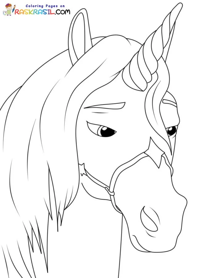 Academia Unicornios Para Colorear 19