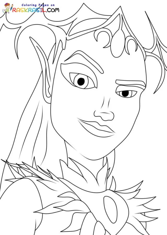 Academia Unicornios Para Colorear 7