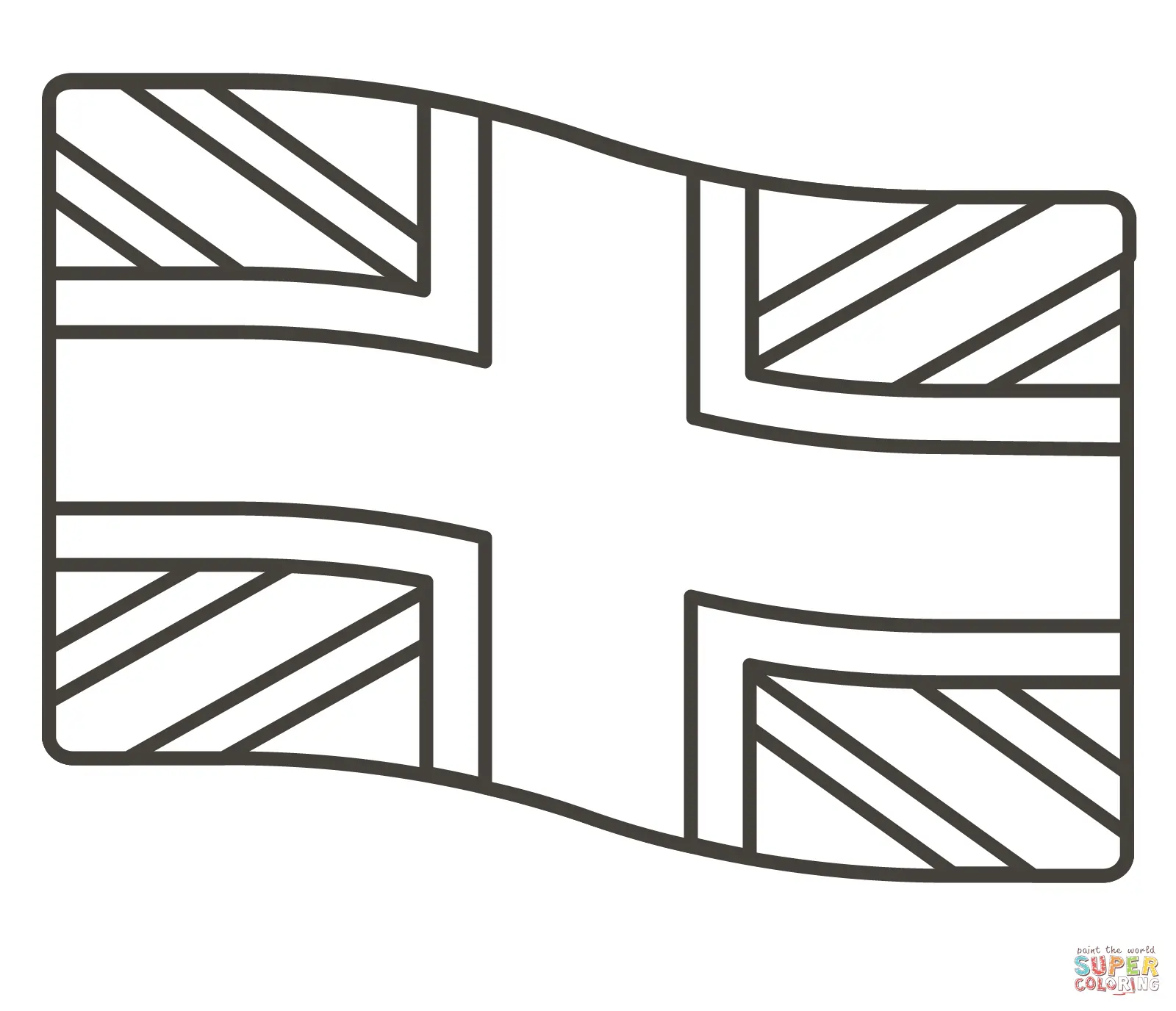 Reino Unido para Colorear 12