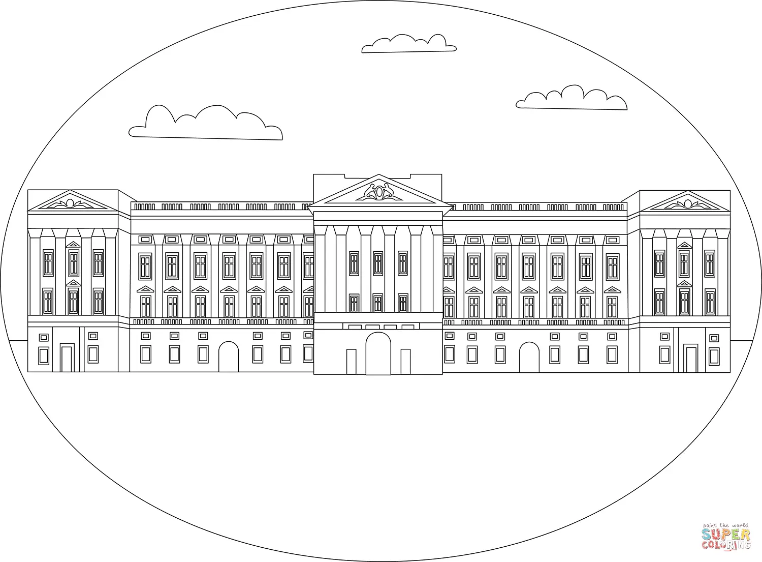 Reino Unido para Colorear 22
