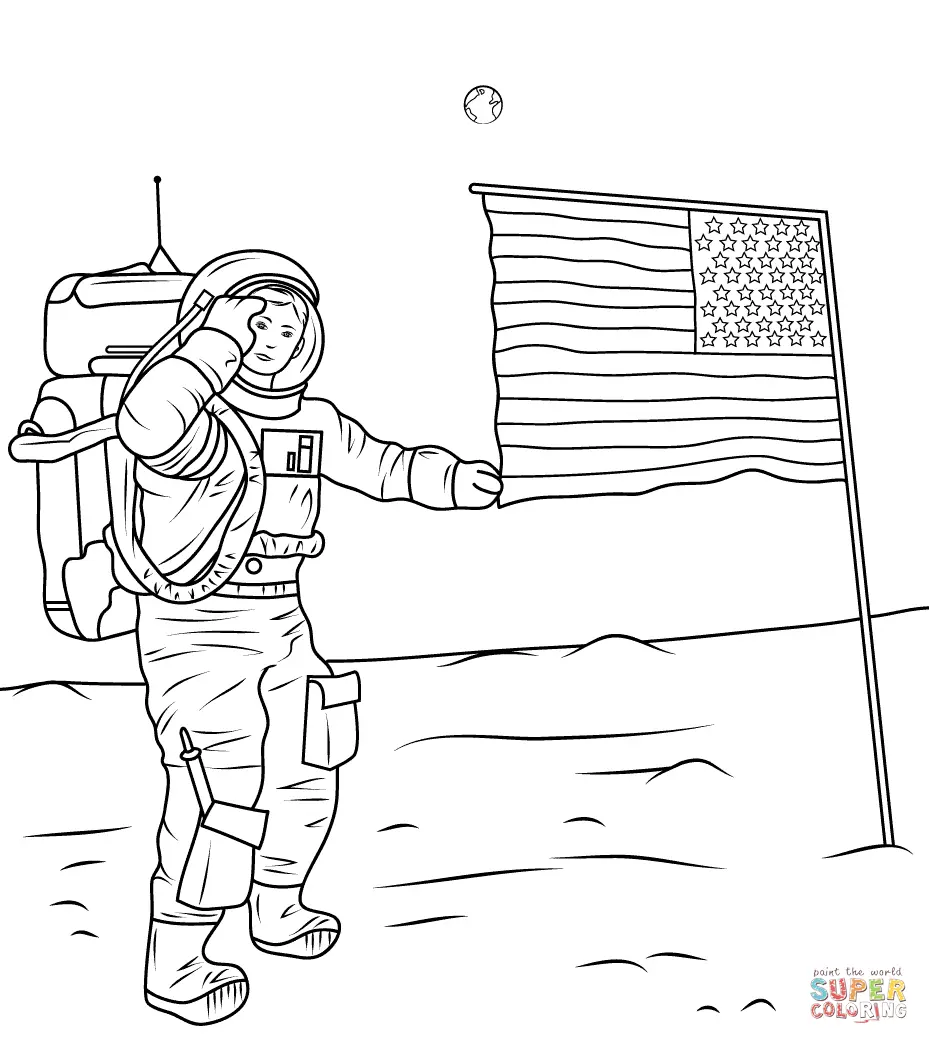 United States coloring pages 7