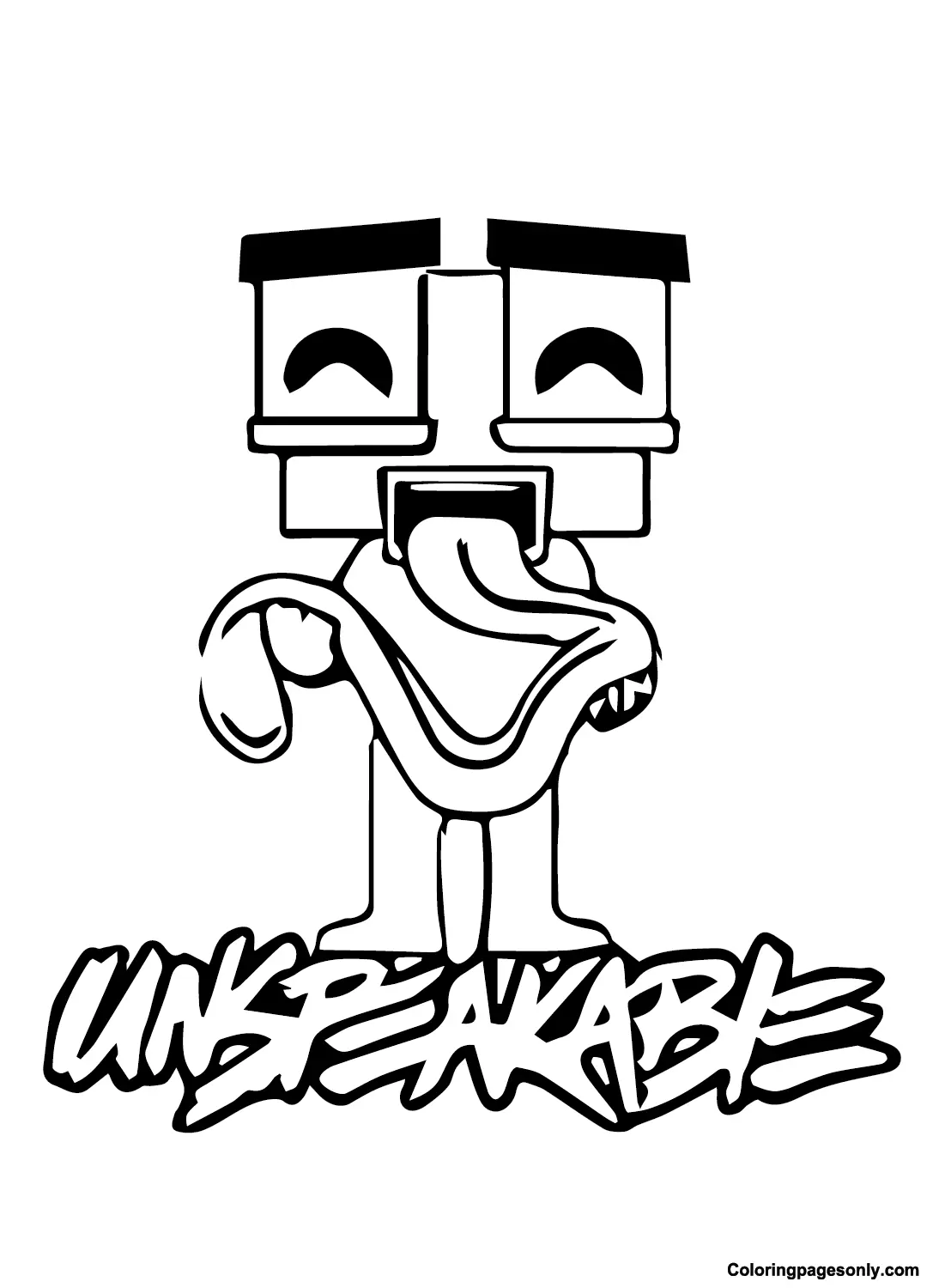 Unspeakable Ausmalbilder 9