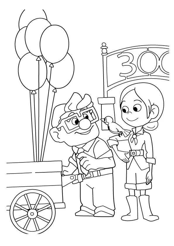 Up Coloring Pages 14