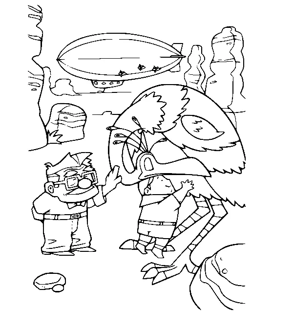 Up Coloring Pages 28