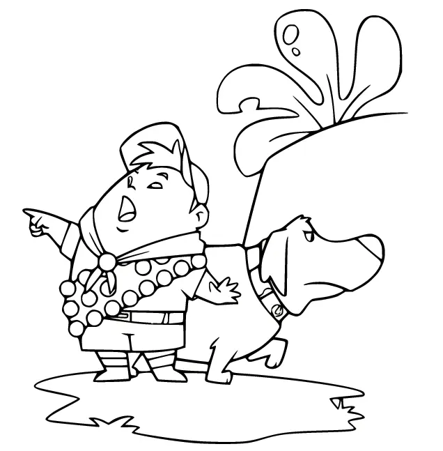 Up Coloring Pages 40