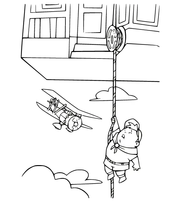 Up Coloring Pages 41