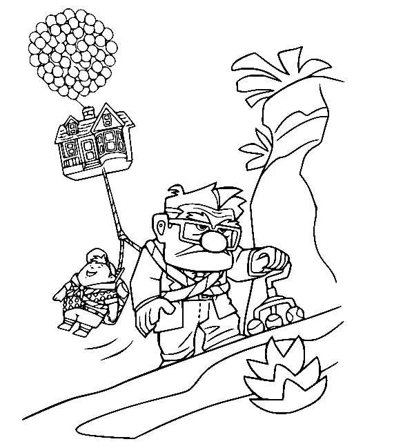 Up Coloring Pages 42