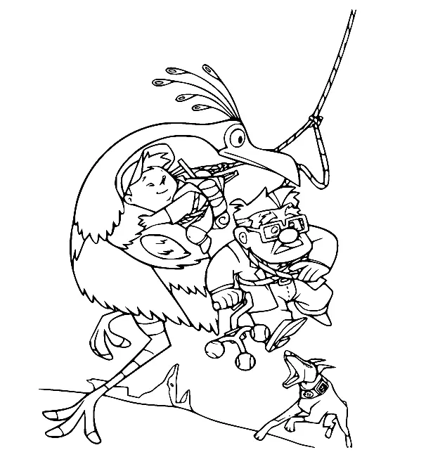 Up Coloring Pages 43