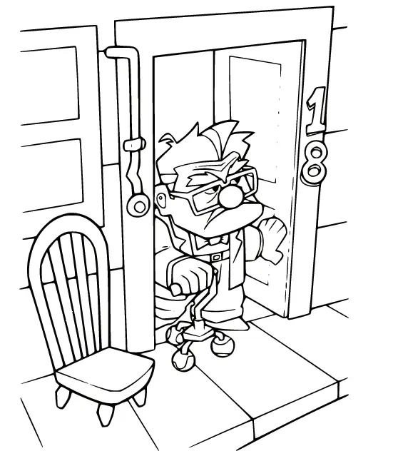 Up Coloring Pages 46
