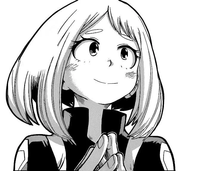 Uraraka Para Colorear 6