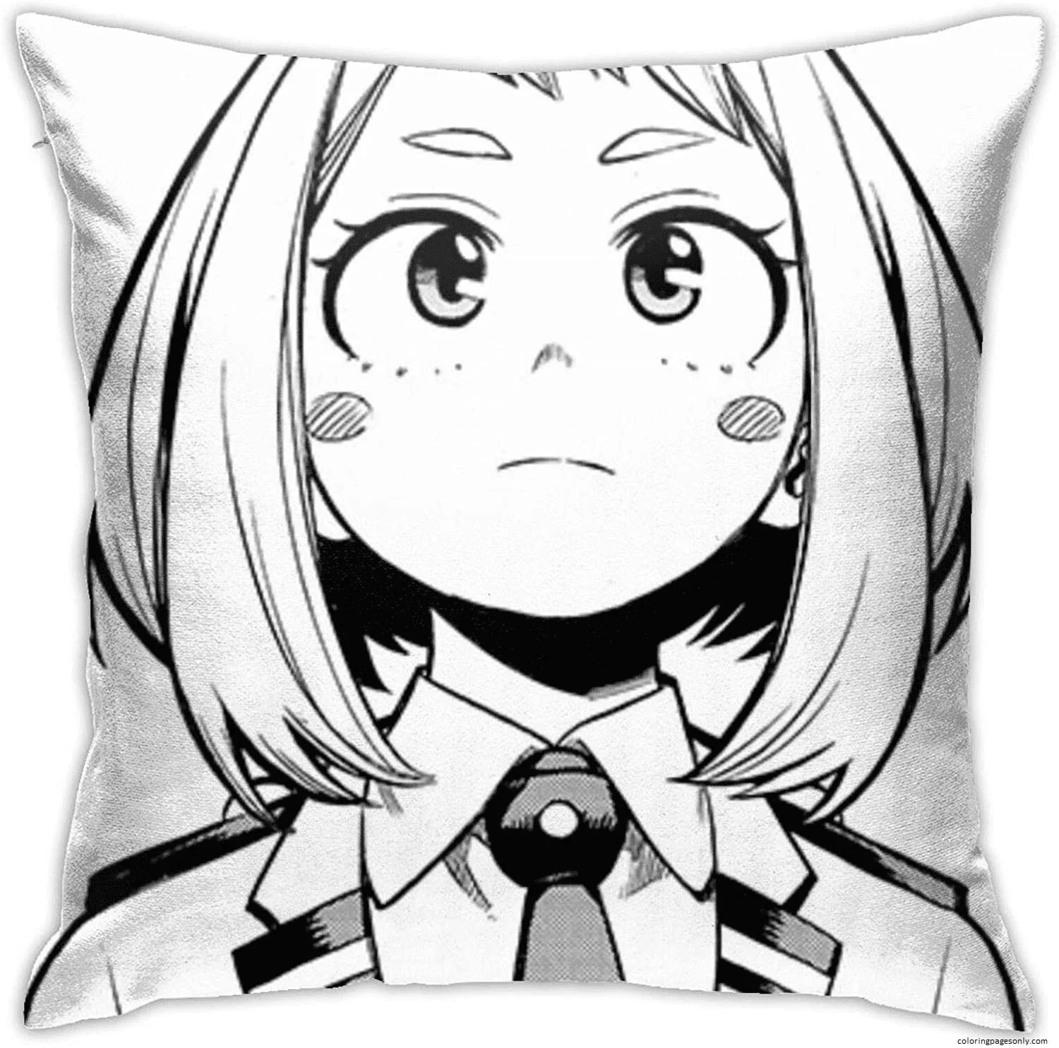 Desenhos de Uraraka Para Colorir 76