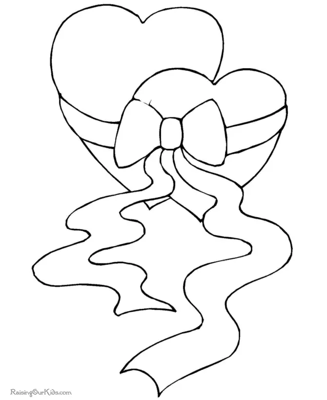 Desenhos de Coracao Dos Namorados Para Colorir 29