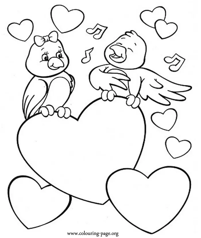 Valentines Days Coloring Pages 10
