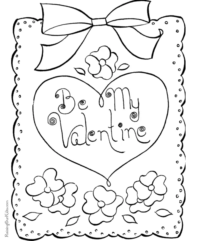 Valentines Days Coloring Pages 13