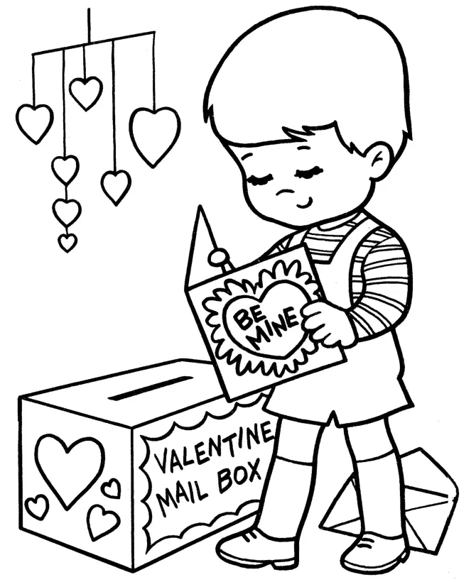 Valentines Days Coloring Pages 16