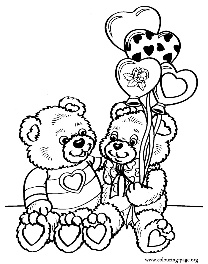 Valentines Days Coloring Pages 18