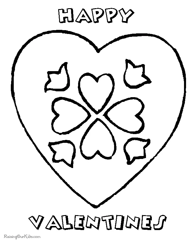 Valentines Days Coloring Pages 21