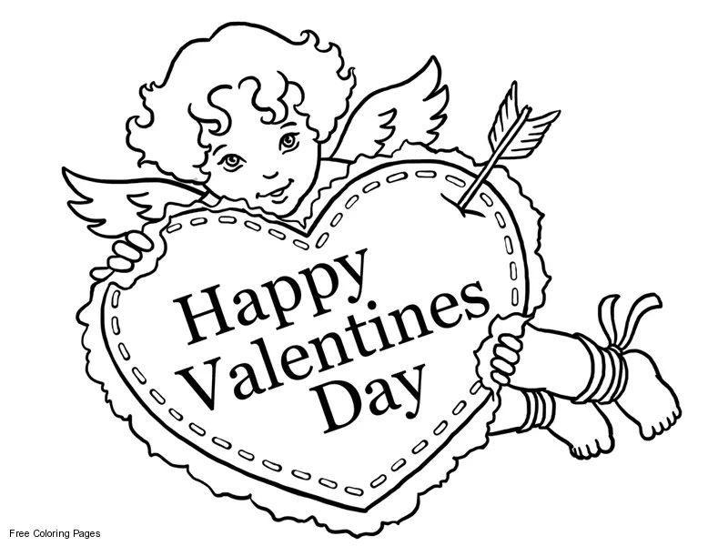 Valentines Days Coloring Pages 23