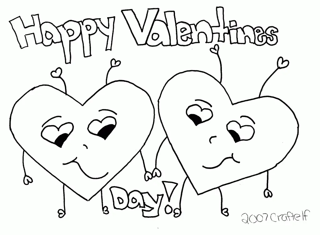 Valentines Days Coloring Pages 25