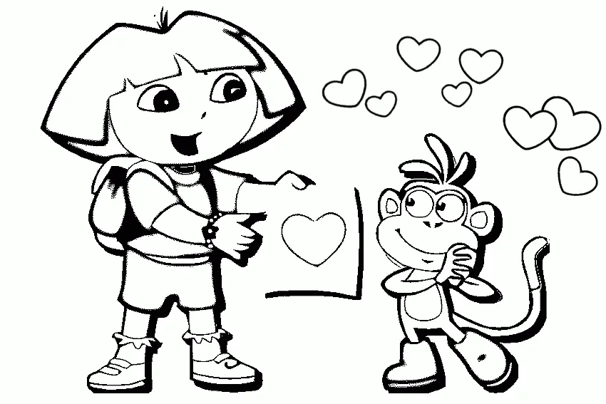Valentines Days Coloring Pages 3