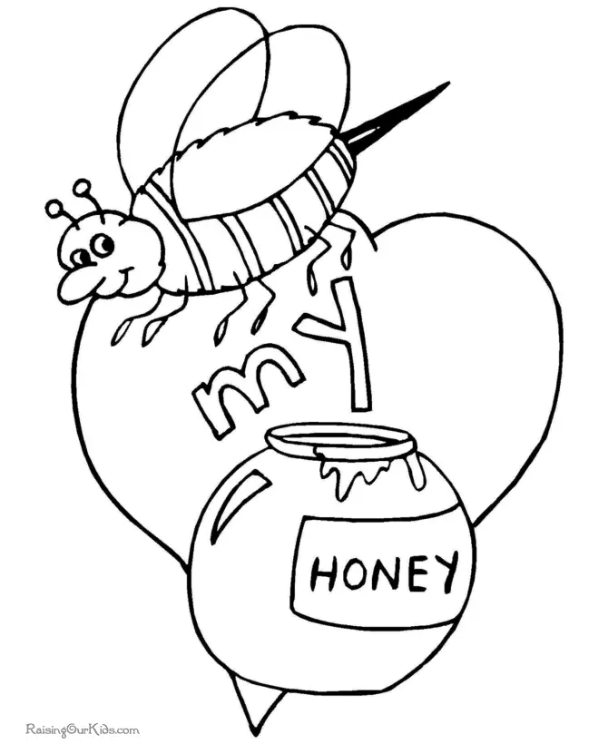 Valentines Days Coloring Pages 39