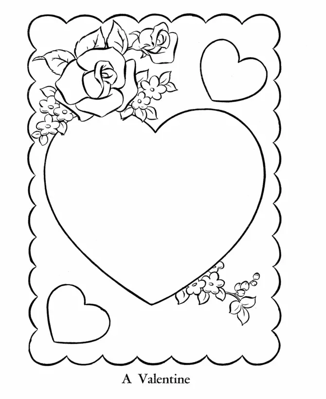 Valentines Days Coloring Pages 40