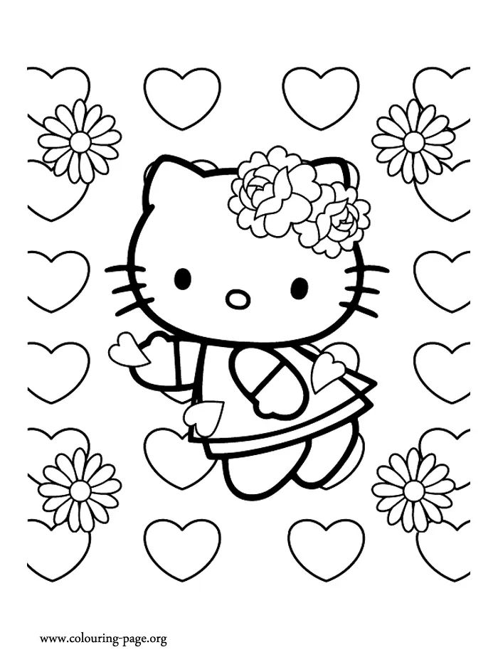 Valentines Days Coloring Pages 6