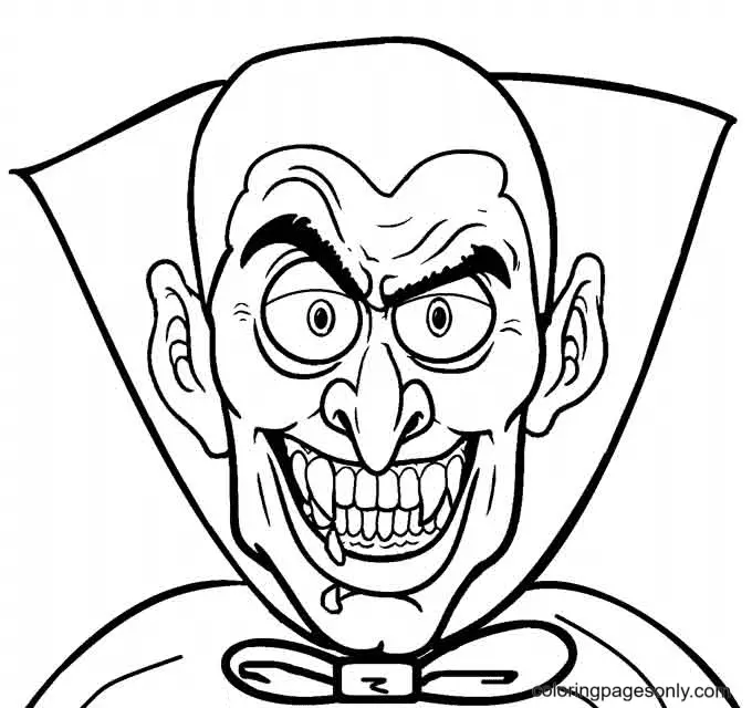 Vampir Ausmalbilder 14