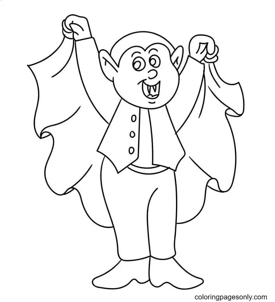 Vampir Ausmalbilder 41