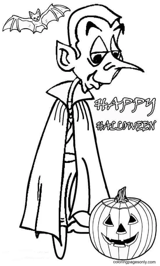 Vampir Ausmalbilder 48