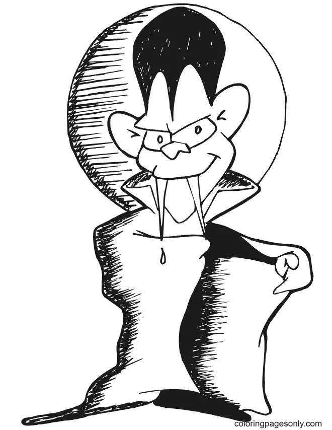 Vampir Ausmalbilder 63