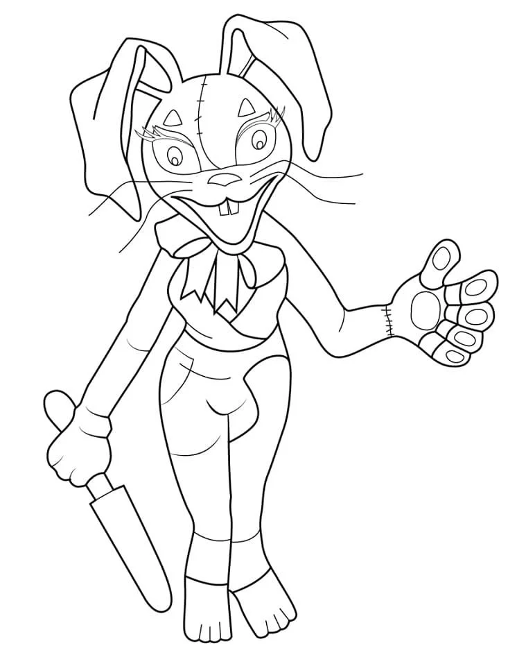 Desenhos de Vanny Para Colorir 11