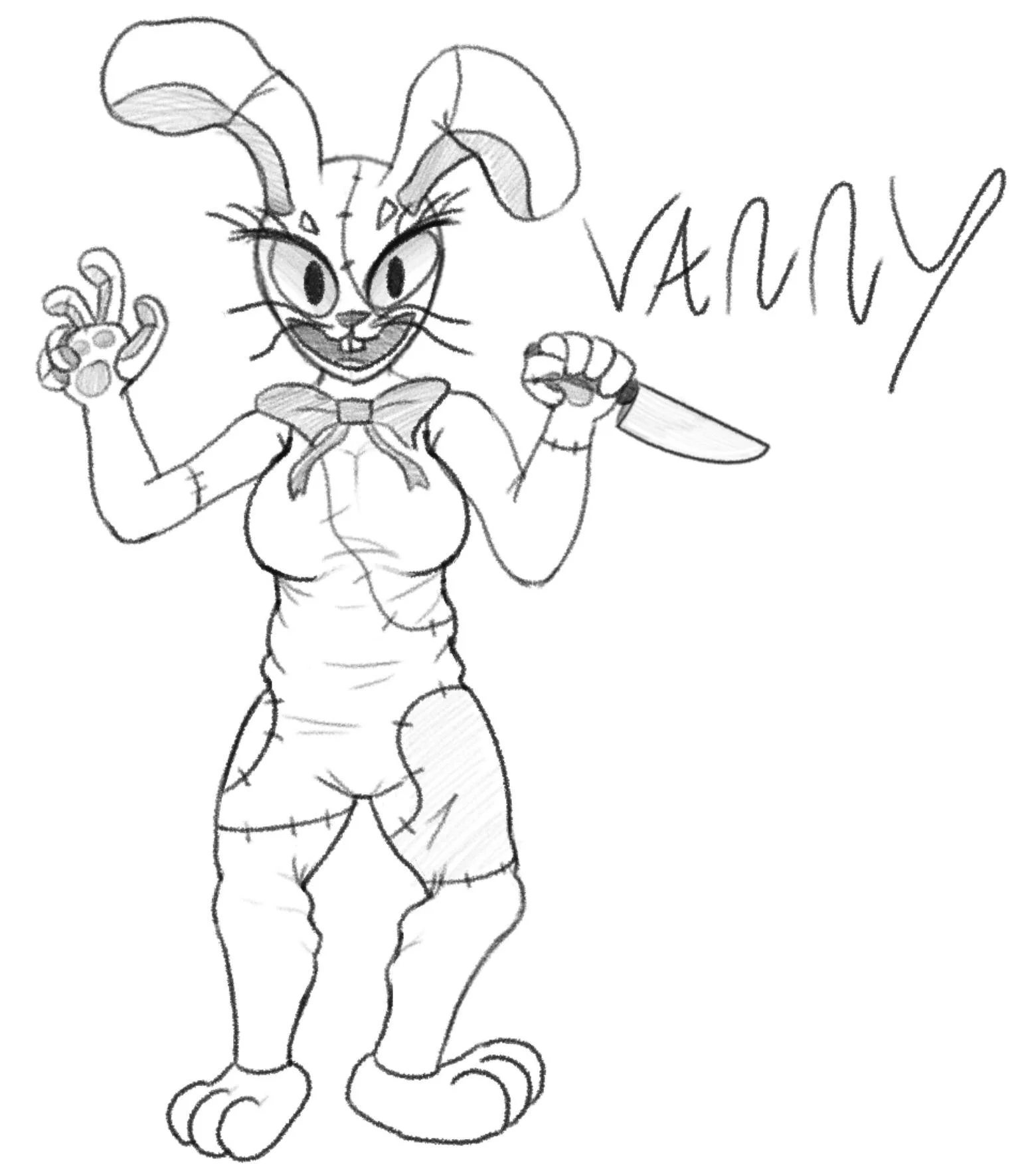 Desenhos de Vanny Para Colorir 13