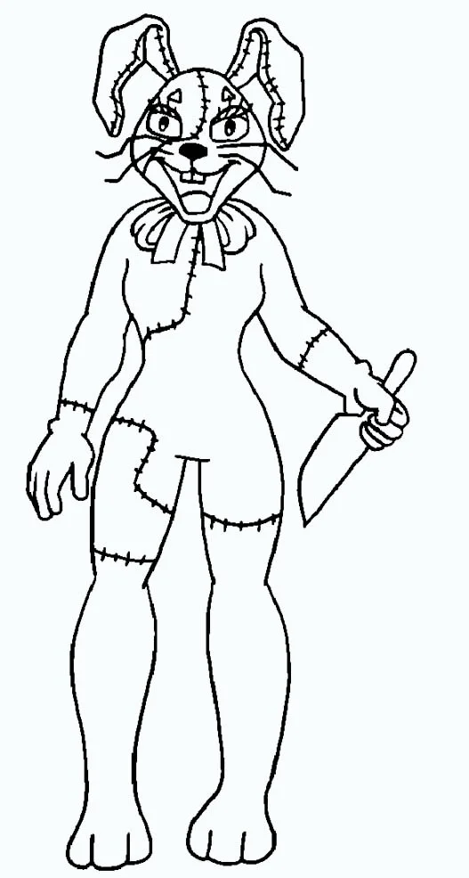 Desenhos de Vanny Para Colorir 14