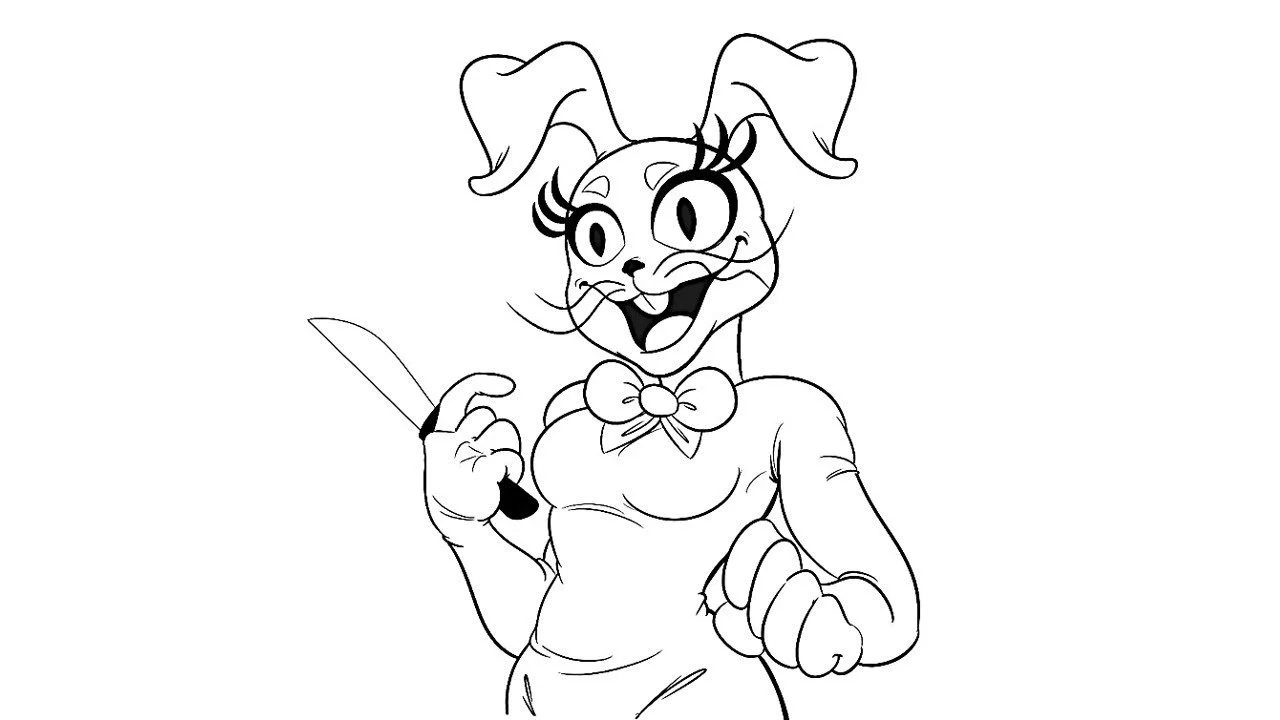 Desenhos de Vanny Para Colorir 22