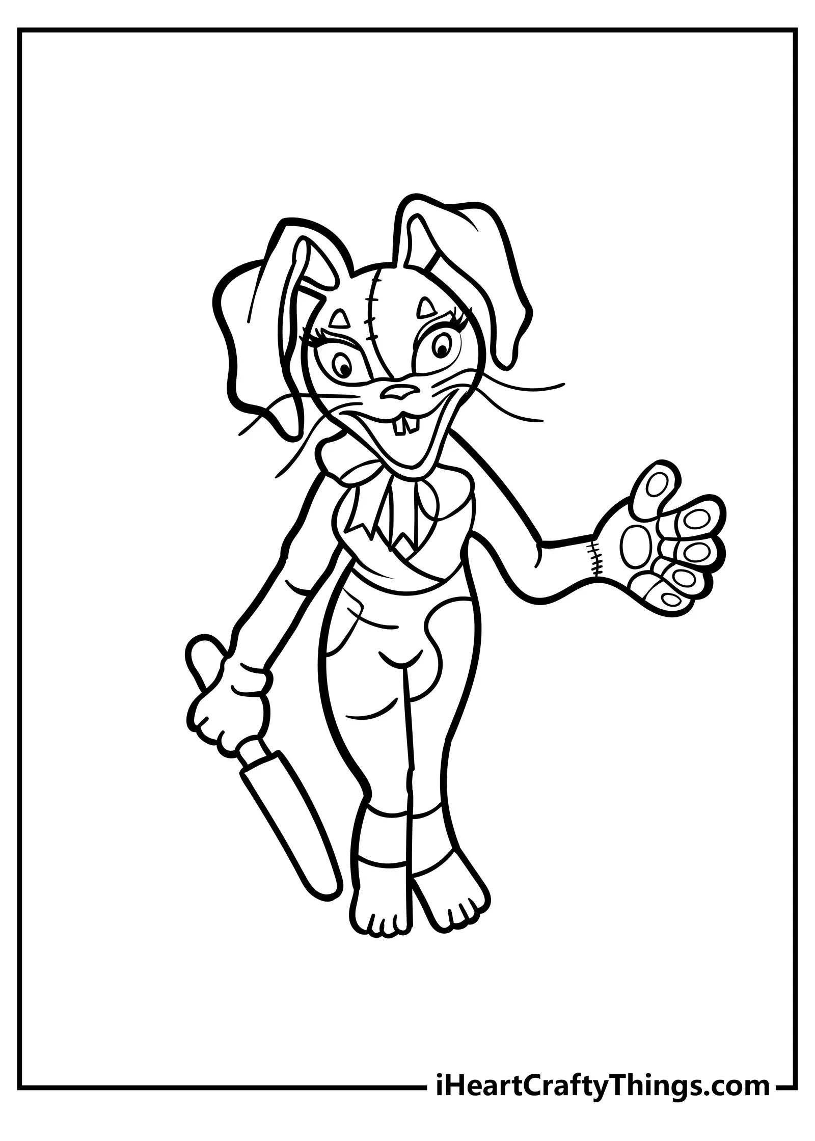 Desenhos de Vanny Para Colorir 3