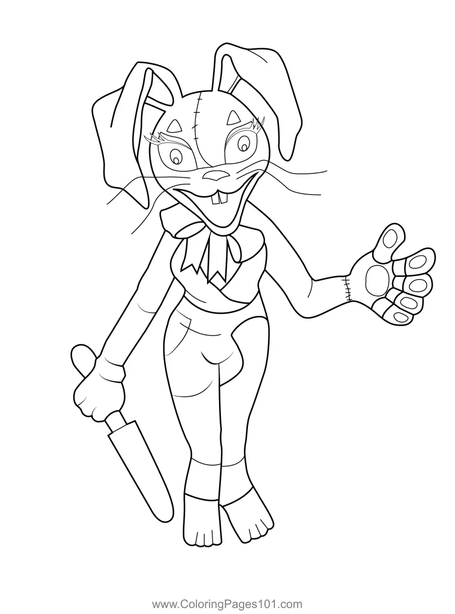 Desenhos de Vanny Para Colorir 4