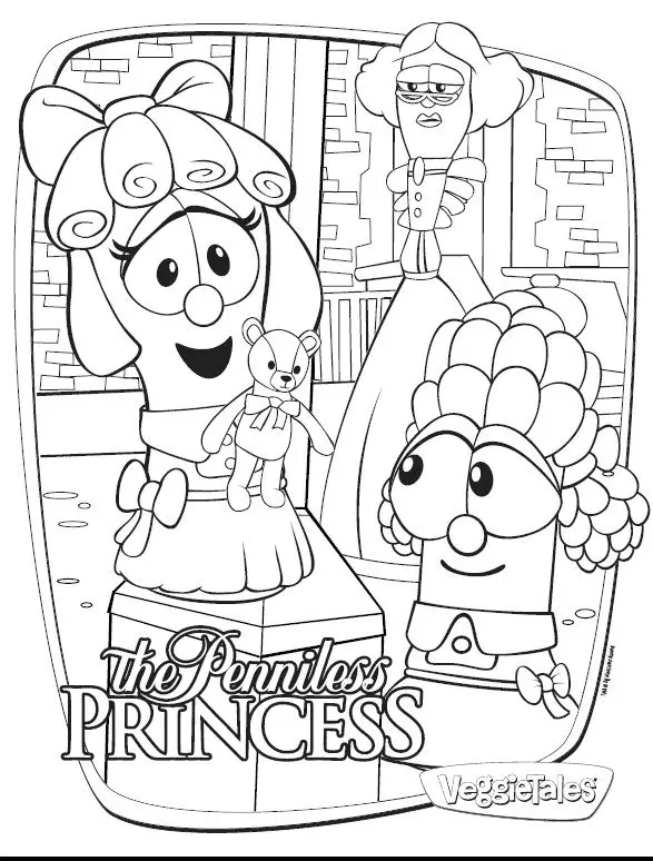 Veggietales Para Colorear