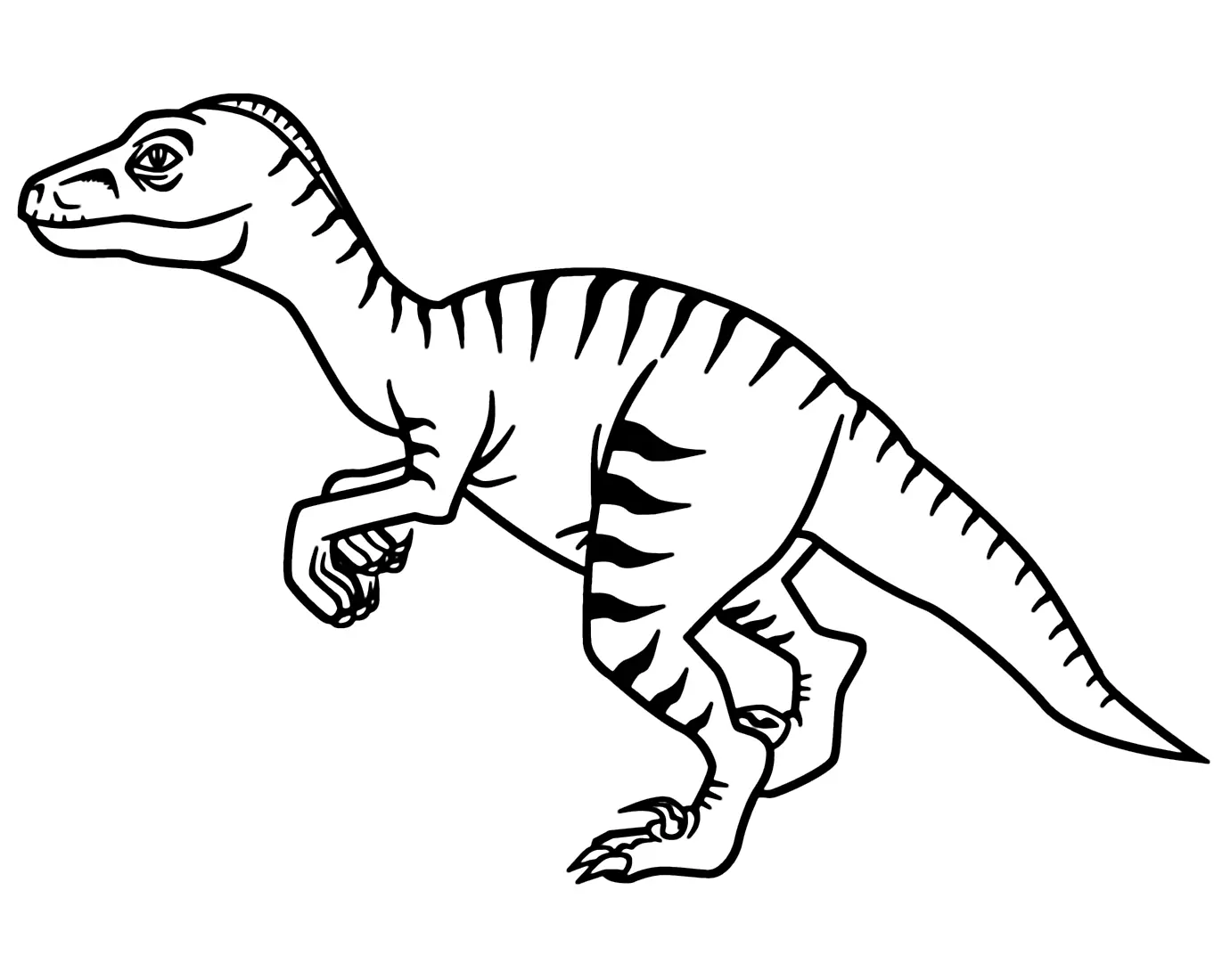 Velociraptor Ausmalbilder 24