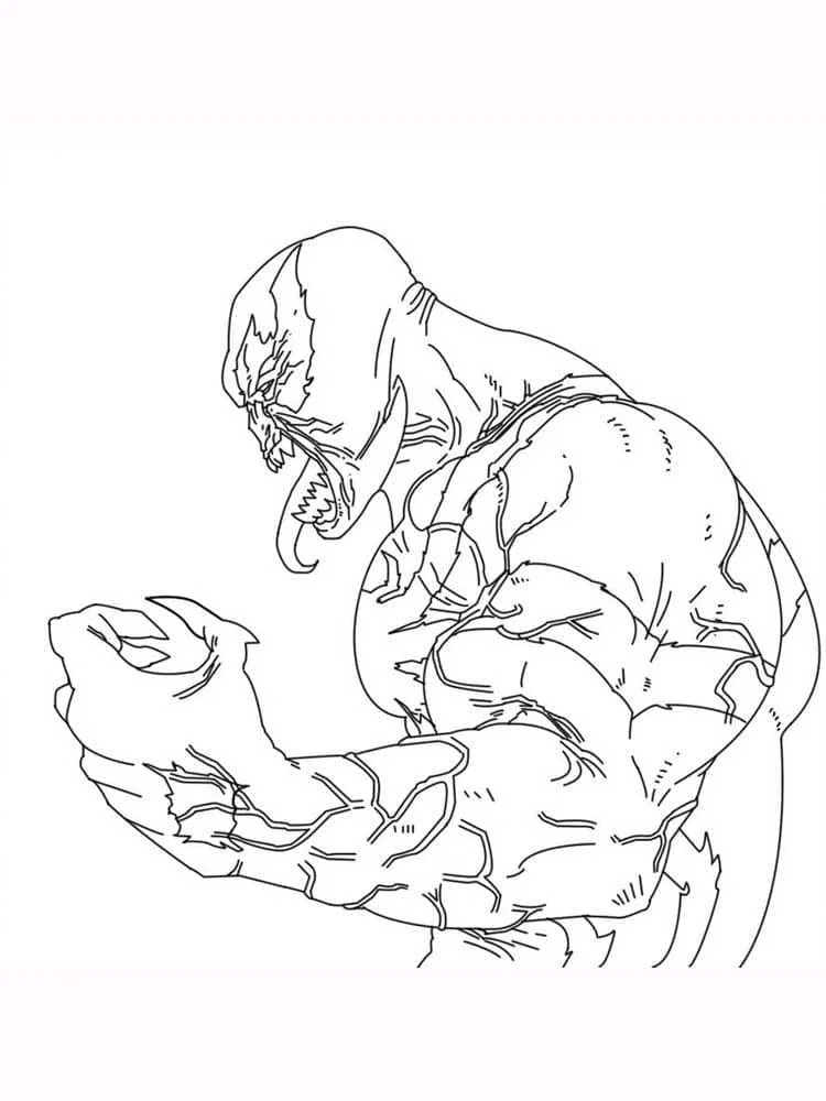 Desenhos de Venom Para Colorir 51