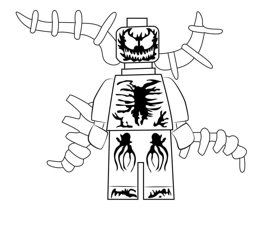 Desenhos de Venom Para Colorir 8