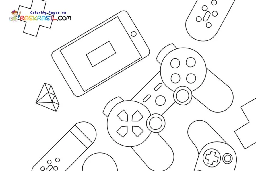 Videojuegos Para Colorear 3
