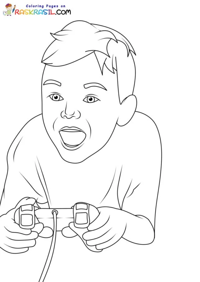 Videojuegos Para Colorear 61