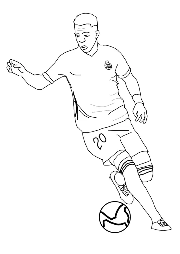 Vini Jr Coloring Pages 2