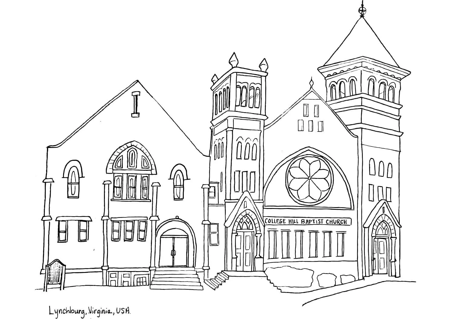 Virginia Coloring Pages 6