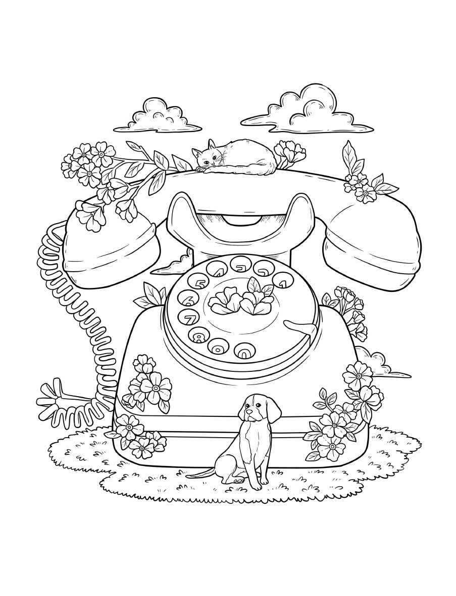 Vivi TinTa para Colorear 16