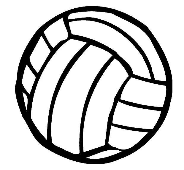 Volleyball Coloring Pages 34