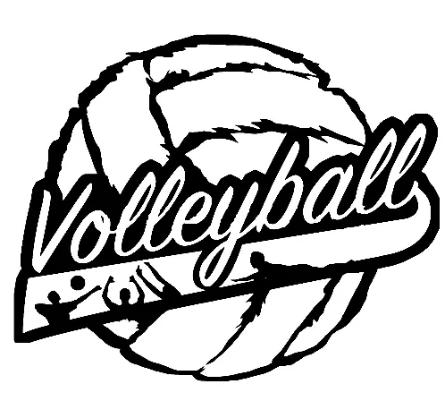 Volleyball Coloring Pages 8